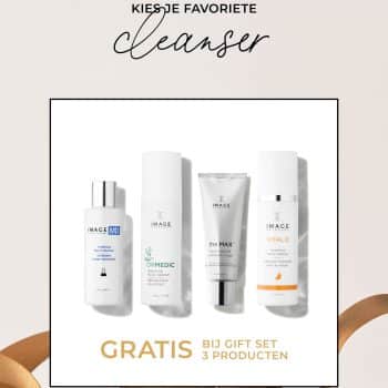 IMAGE Skincare Gift Set met 3 producten: cleanser, serum, dagcrème